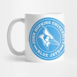 John Hopkins University Blue Jays Circle Mug